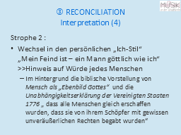  RECONCILIATION
Interpretation (4)