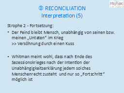  RECONCILIATION
Interpretation (5)